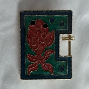 Vintage fish brooches